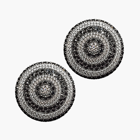 Black Monarch Earrings